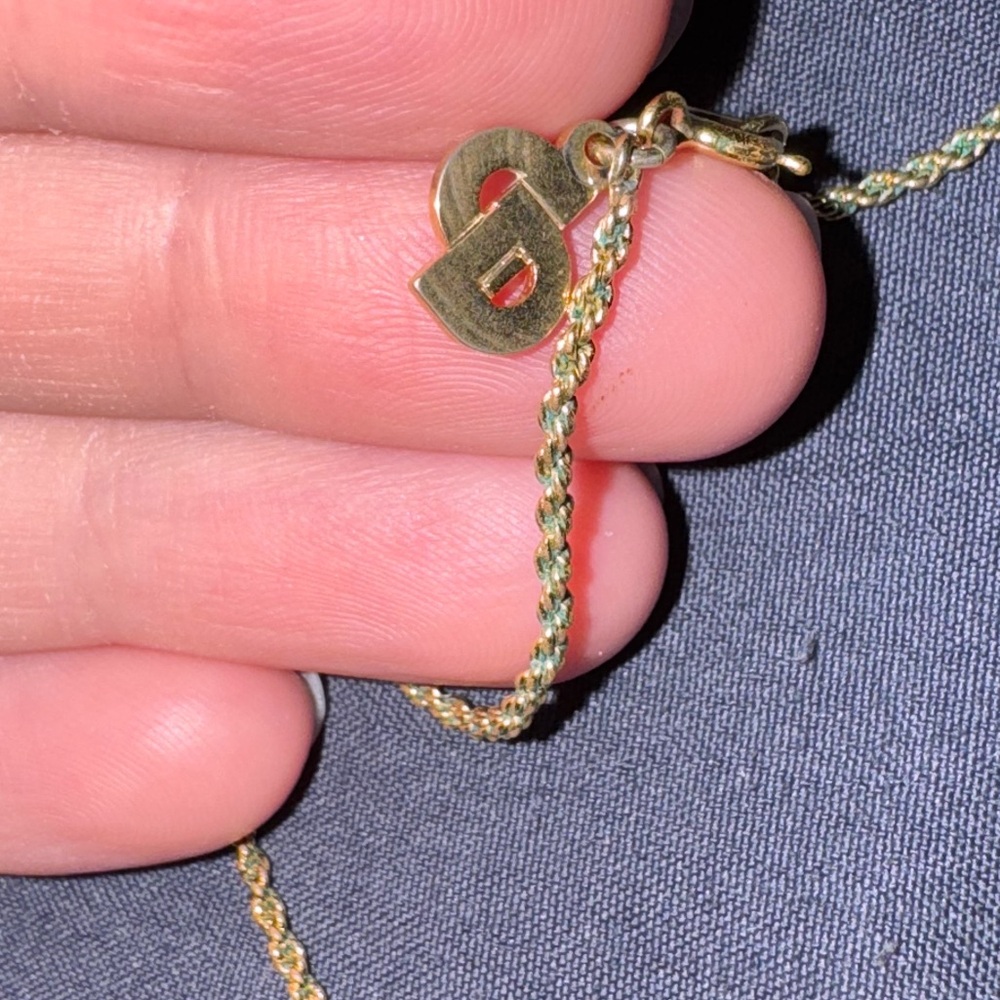 Christian Dior gold necklace - Picture 3 of 5